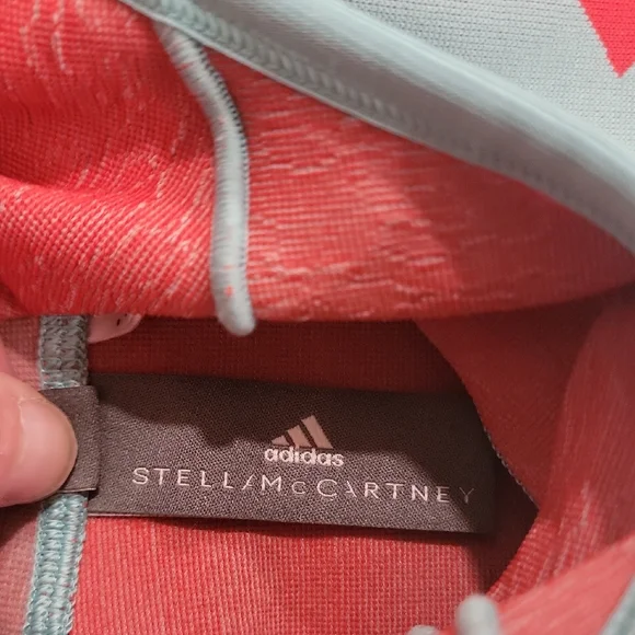 Adidas by Stella McCartney Aqua and Red Sweatshirt - Picture 5 of 12
